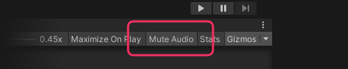 Mute Audio Toggle